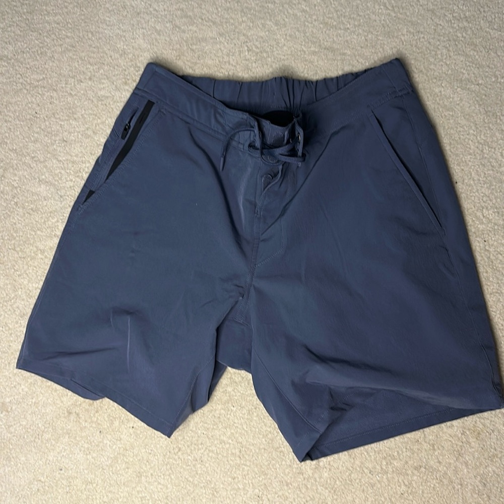 Ten Thousand Foundation Short. 7”. Liner. Small. Worn a few times. Grey/blue